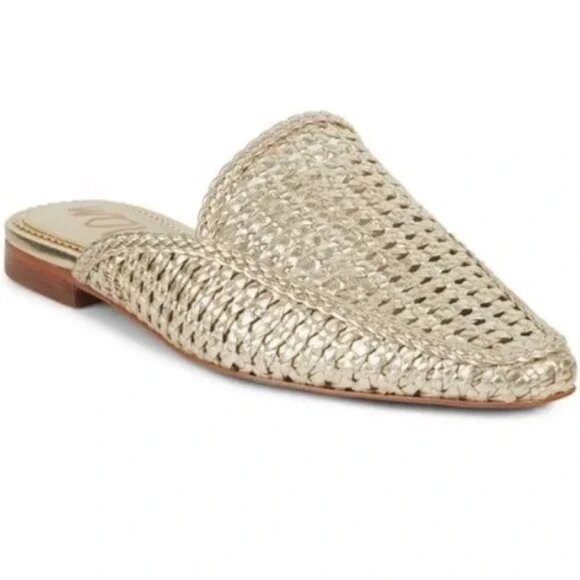 Sam Edelman - Women's Size 6.5 Elva Woven Mule Flats - Picture 4 of 8